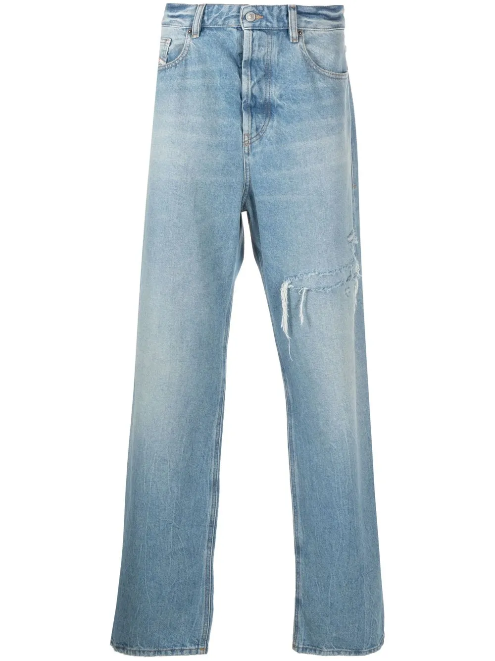 Diesel D-Rise 09E25 straight-leg Jeans - Farfetch