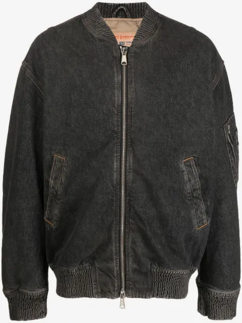 Diesel D-Weltik denim bomber jacket