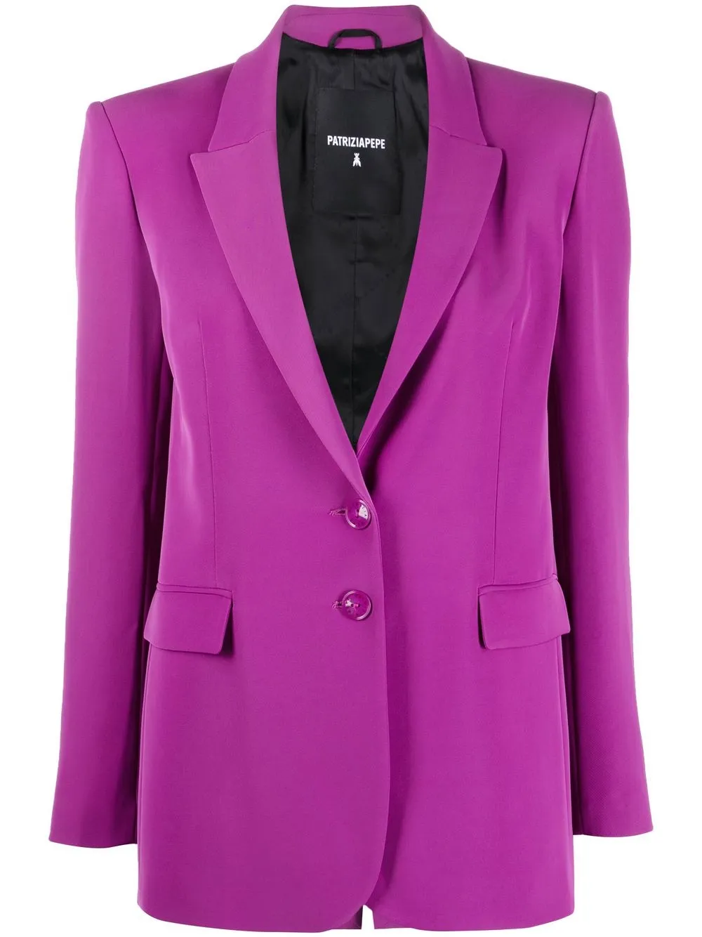 

Patrizia Pepe blazer con botones - Morado