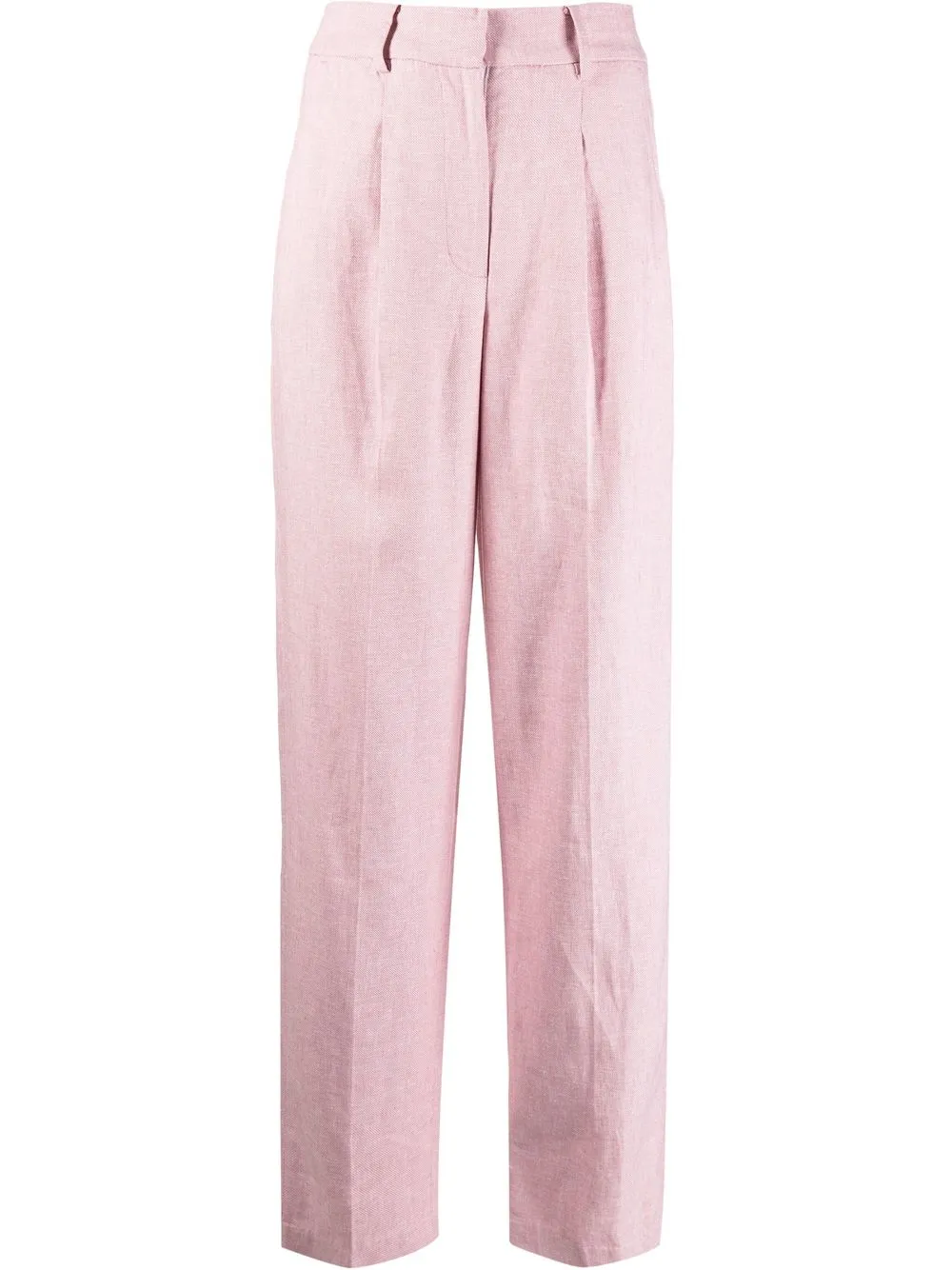 

Michael Michael Kors pantalones rectos con tiro alto - Rosado