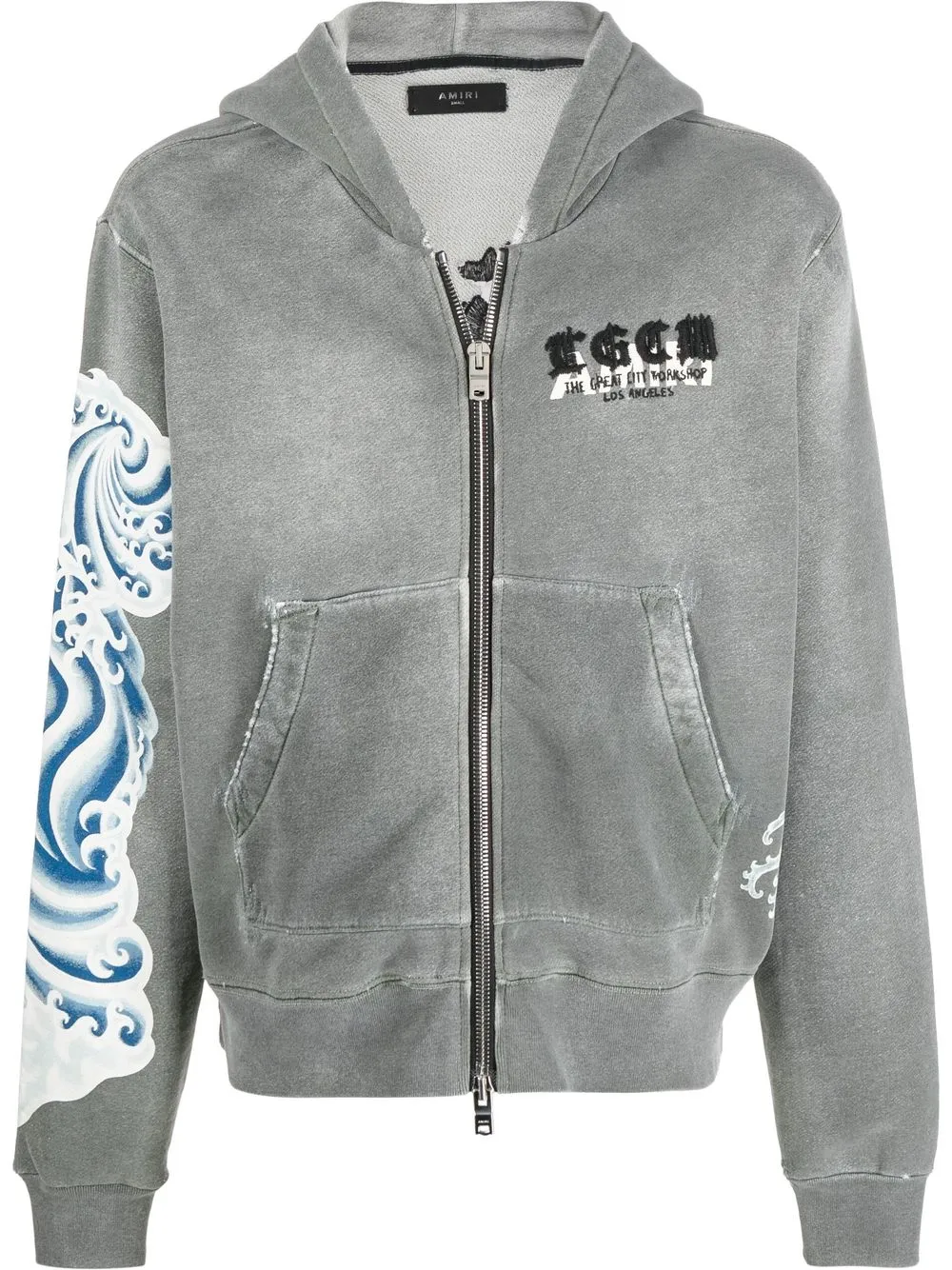 Amiri zip up hoodie store