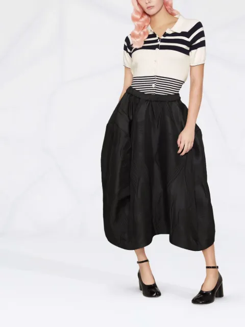 Comme Des Garçons بنطال قصير بقصة واسعة