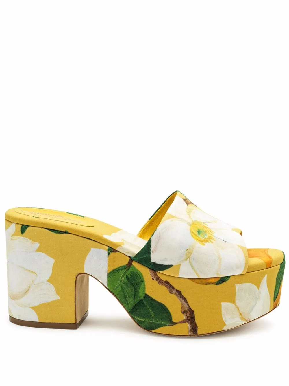 

Oscar de la Renta sandalias Miso con estampado floral - Amarillo
