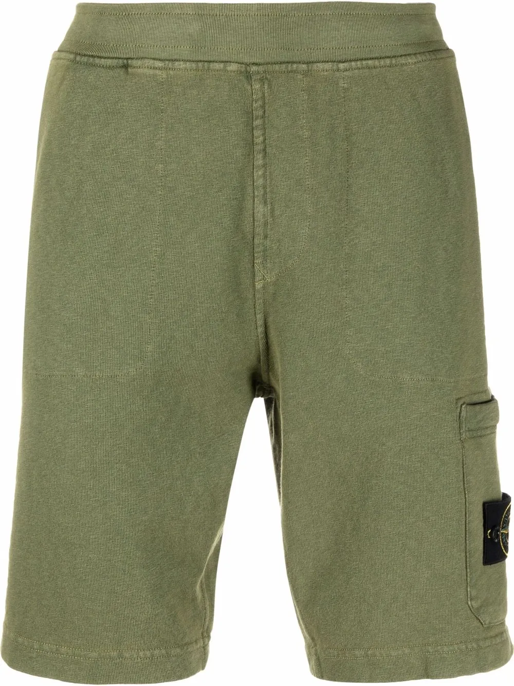 

Stone Island shorts con parche Compass - Verde