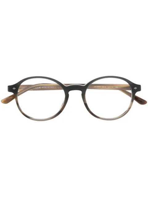 Giorgio Armani round frame glasses
