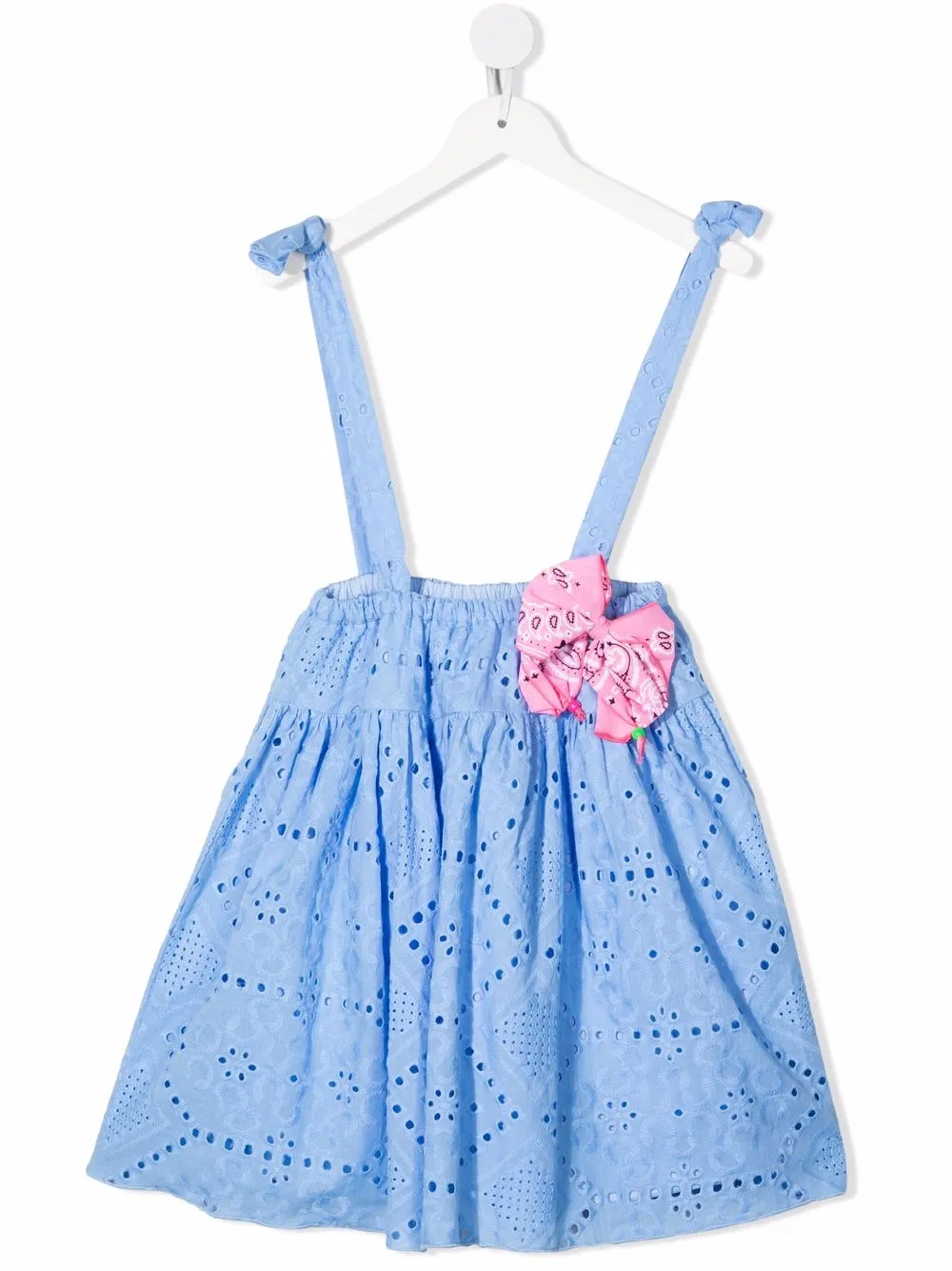

Mariuccia Milano Kids falda estilo jumper bordada - Azul