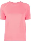 Barrie short-sleeve knitted top - Pink