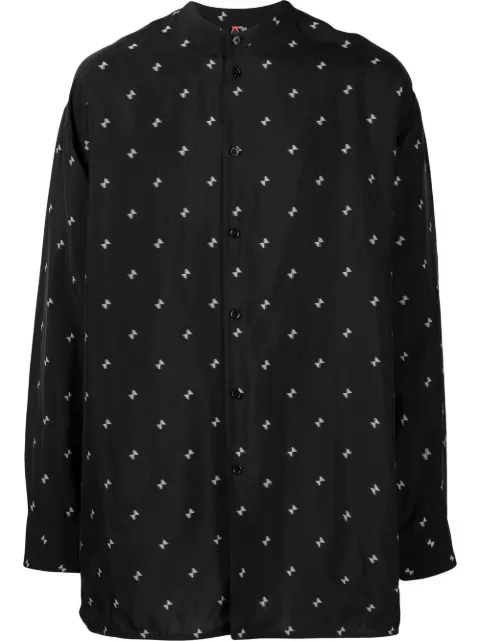 OAMC bow-motif band-collar shirt 