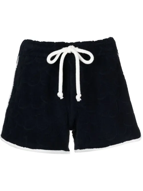 Short en coton à logo embossé - Jacob Cohën - Modalova
