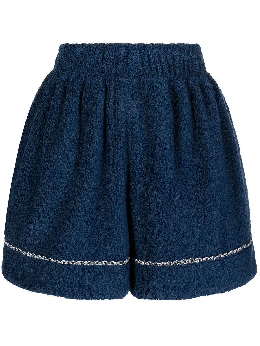 

Shrimps terry-cloth short shorts - Blue