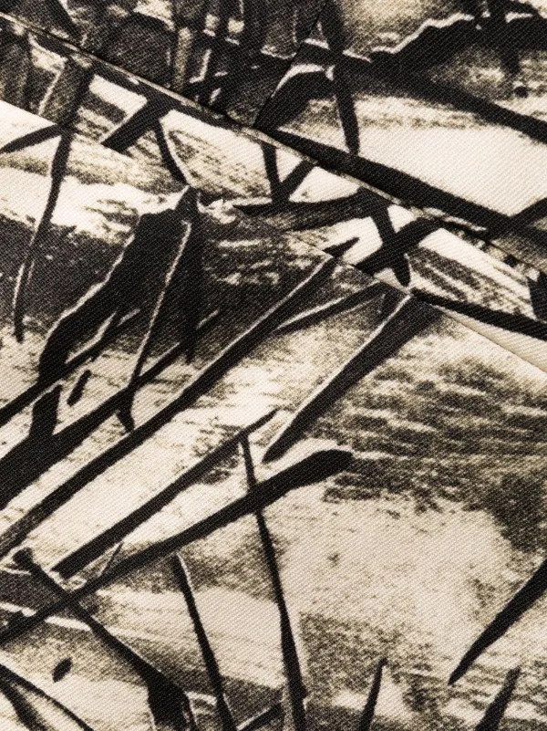 AMIRI グラフィック フレアパンツ | ニュートラル | FARFETCH JP