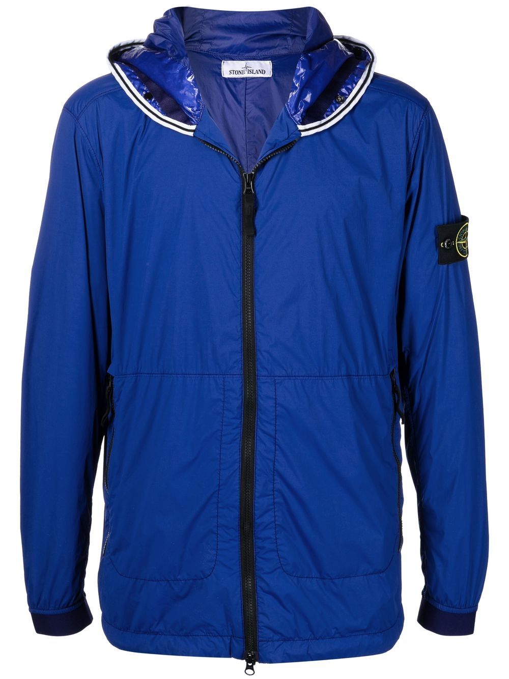 

Stone Island chamarra capitonada con distintivo de brújula - Azul