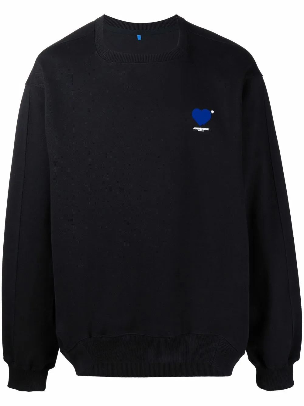 

Ader Error sudadera con logo estampado - Negro