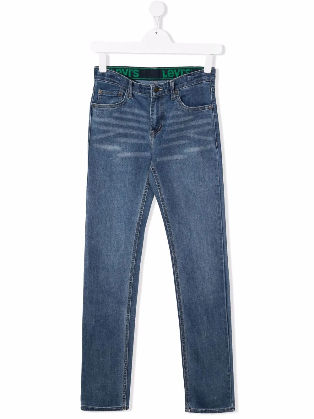 

Levi's Kids jeans rectos con tiro medio - Azul