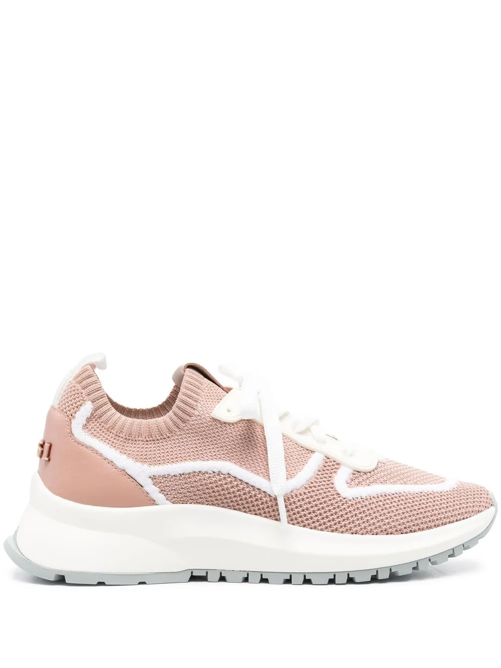 

Bally Davyn knit low-top sneakers - Pink