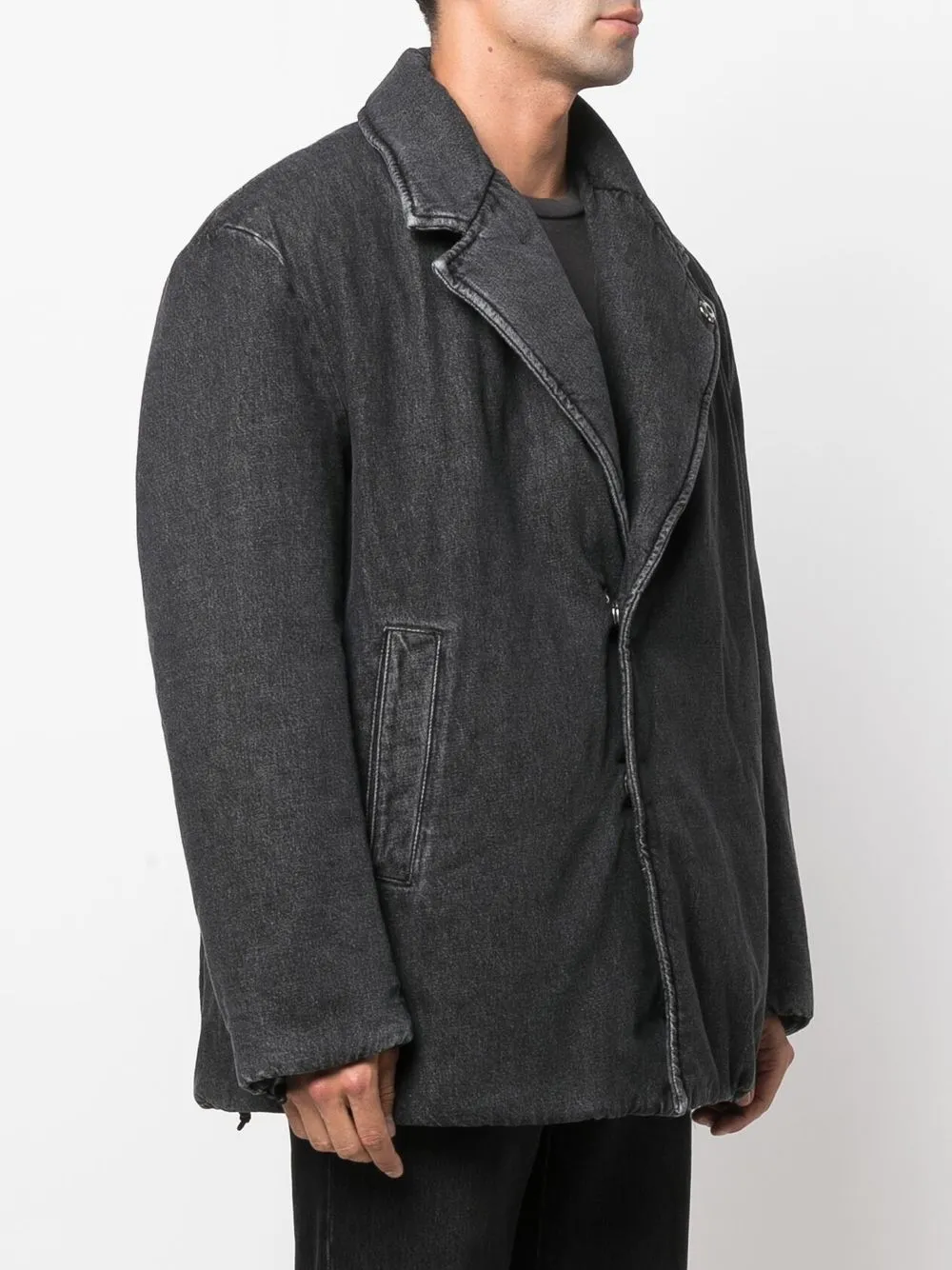  Diesel Oversize Denim Jacket - Grey 