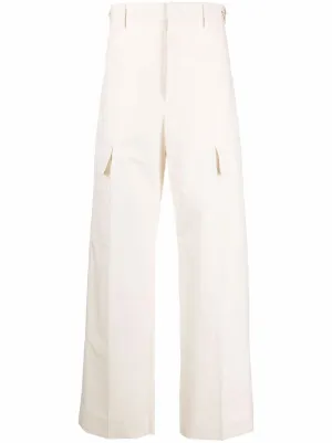 Jil Sander detachable-legs Cotton Trousers | Neutrals | FARFETCH AO