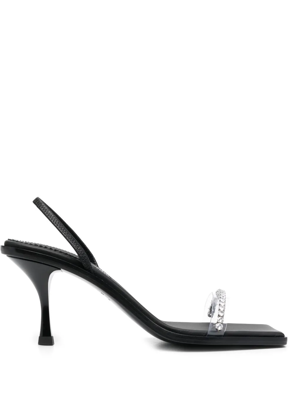 

Dsquared2 sandalias con apliques y tira trasera - Negro