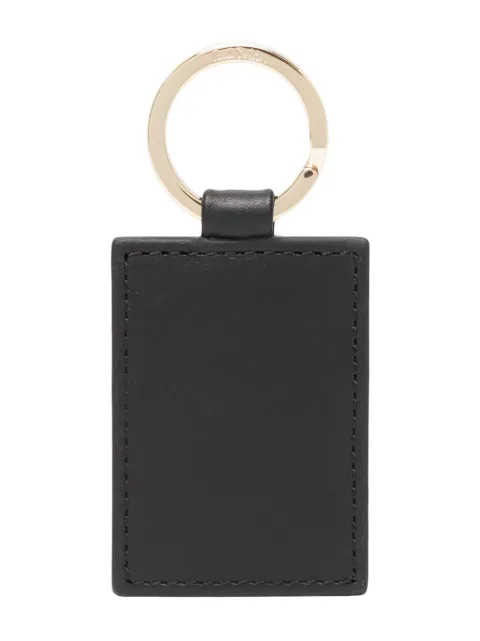 Paul Smith logo-detail leather keyring