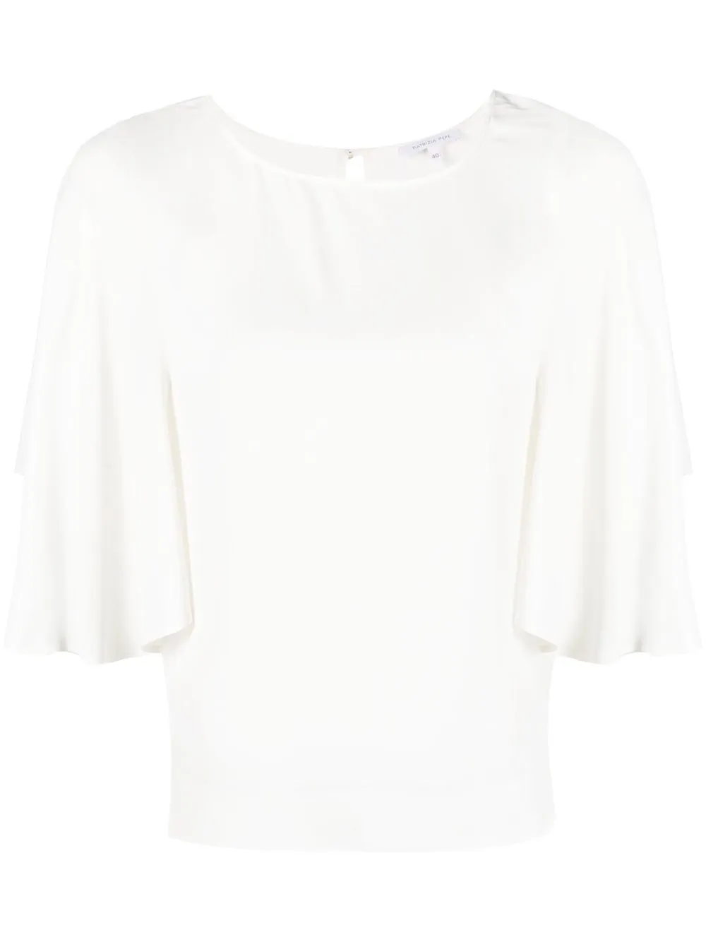 

Patrizia Pepe blusa con manga ajustada - Blanco