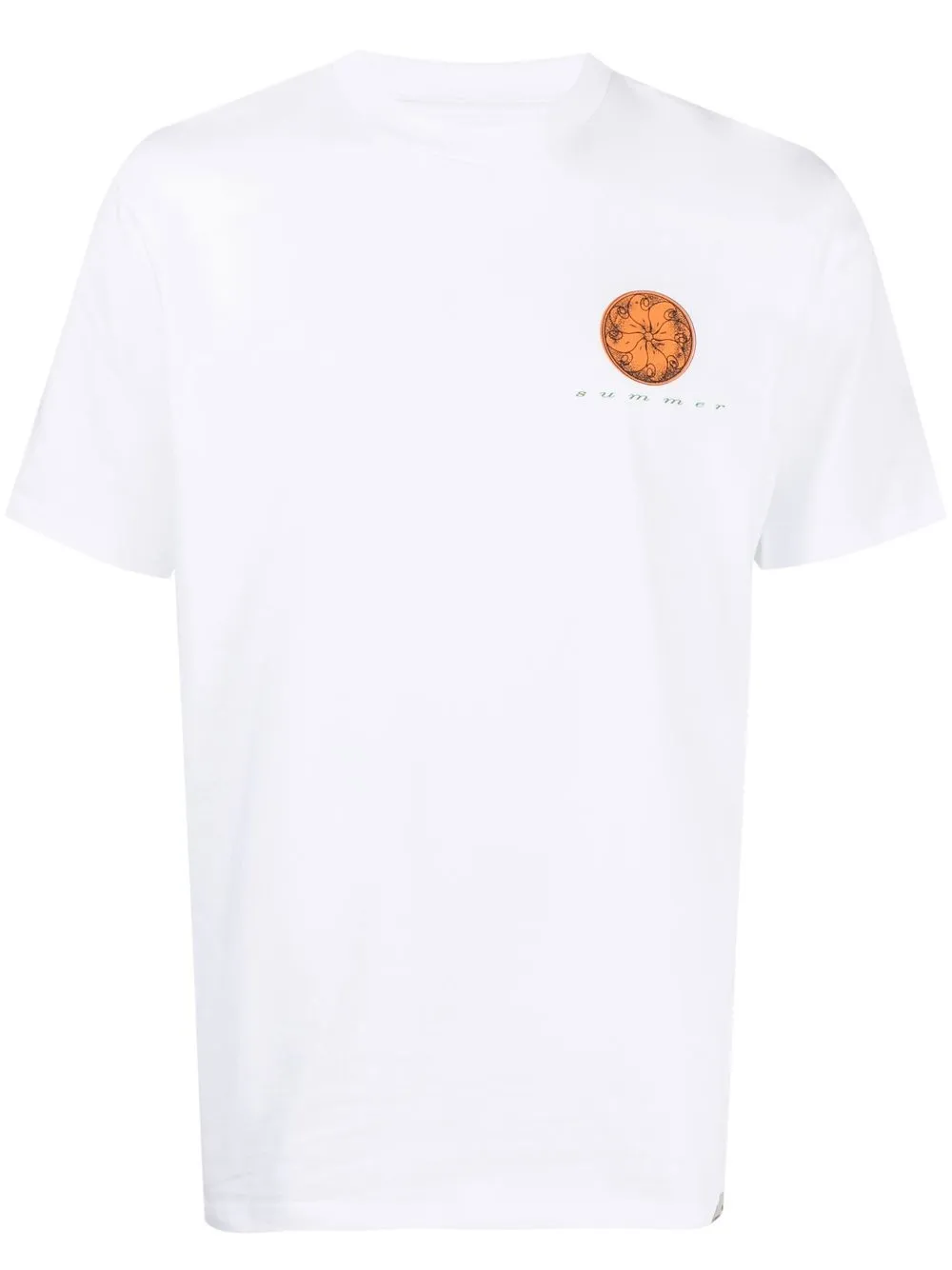 

Carhartt WIP playera con logo estampado - Blanco