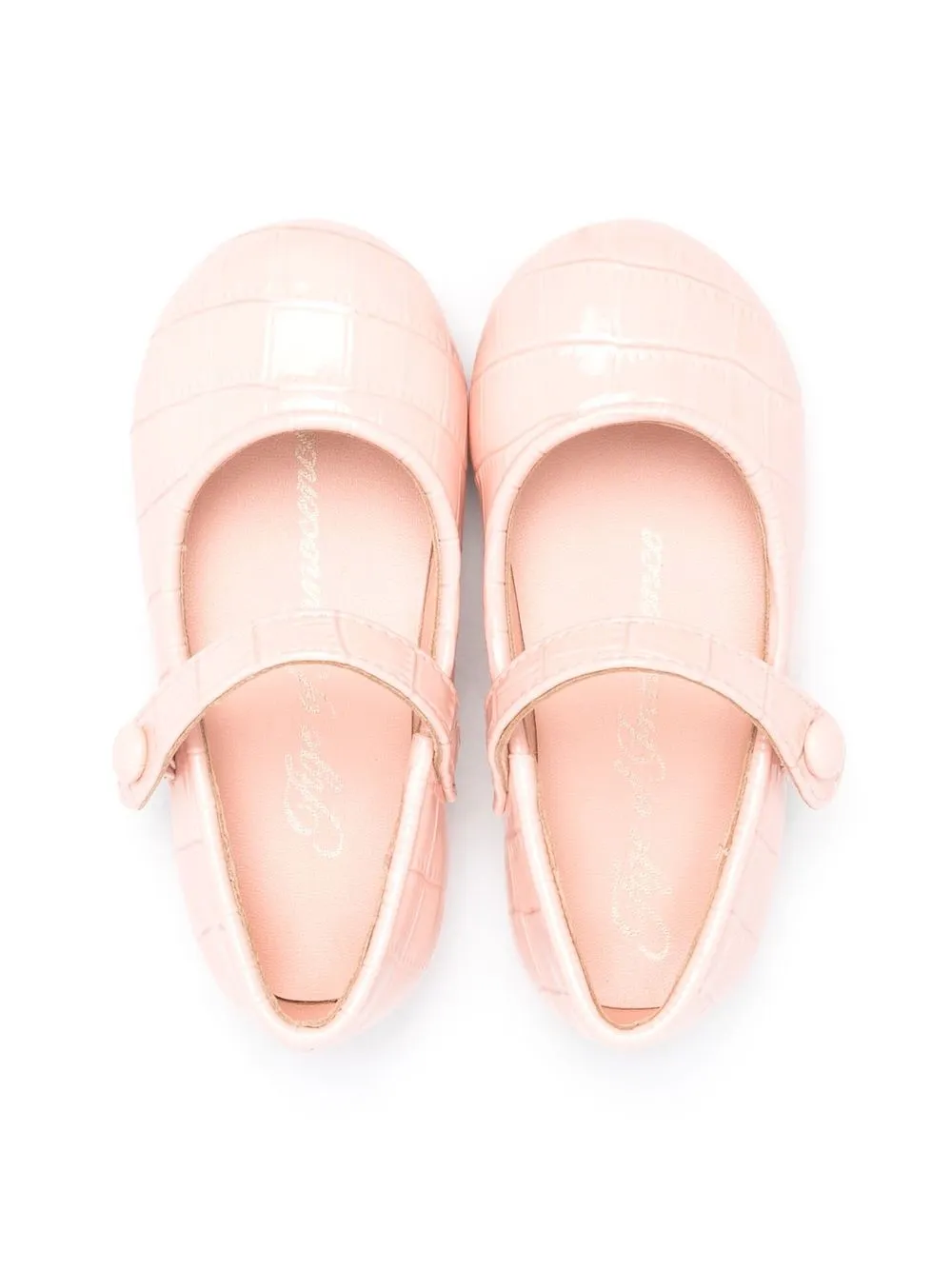  Age Of Innocence Ballerinas Mit Kroko Optik   Rosa 