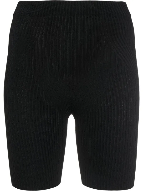 Laneus Ribbed Cycling Shorts - Farfetch