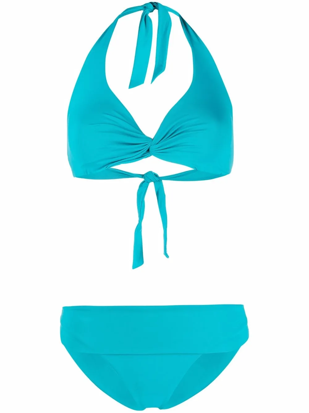 

Fisico bikini con cuello halter - Azul