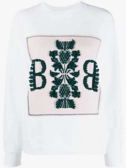 Barrie logo-patch sweatshirt