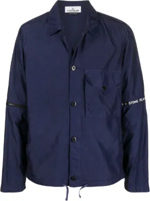 Stone Island シャツジャケット | グリーン | FARFETCH JP