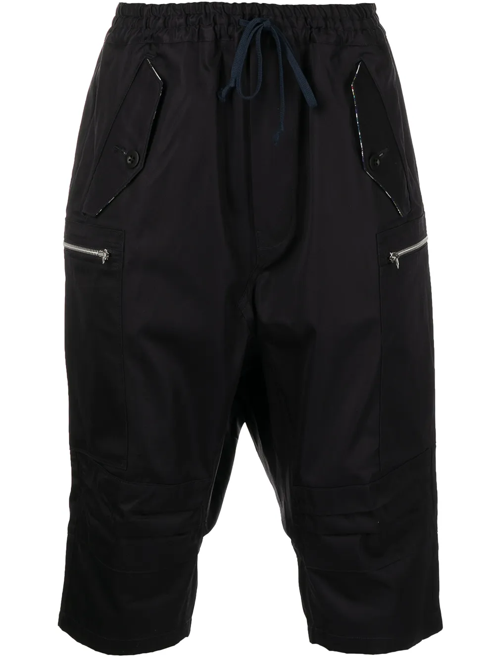 

Junya Watanabe bermudas drop-crotch - Negro