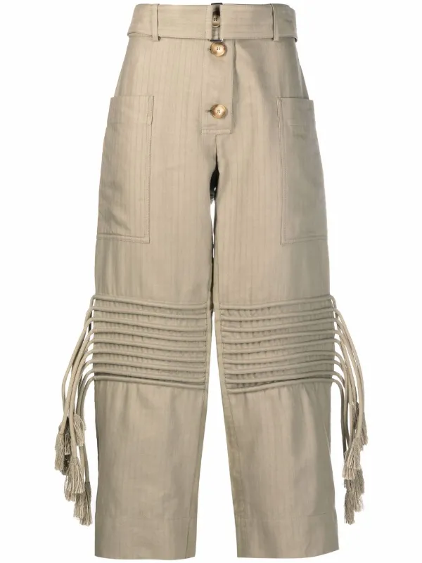 Stella McCartney Tassel straight-leg 