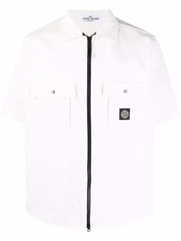 Stone Island Compass-patch short-sleeve 