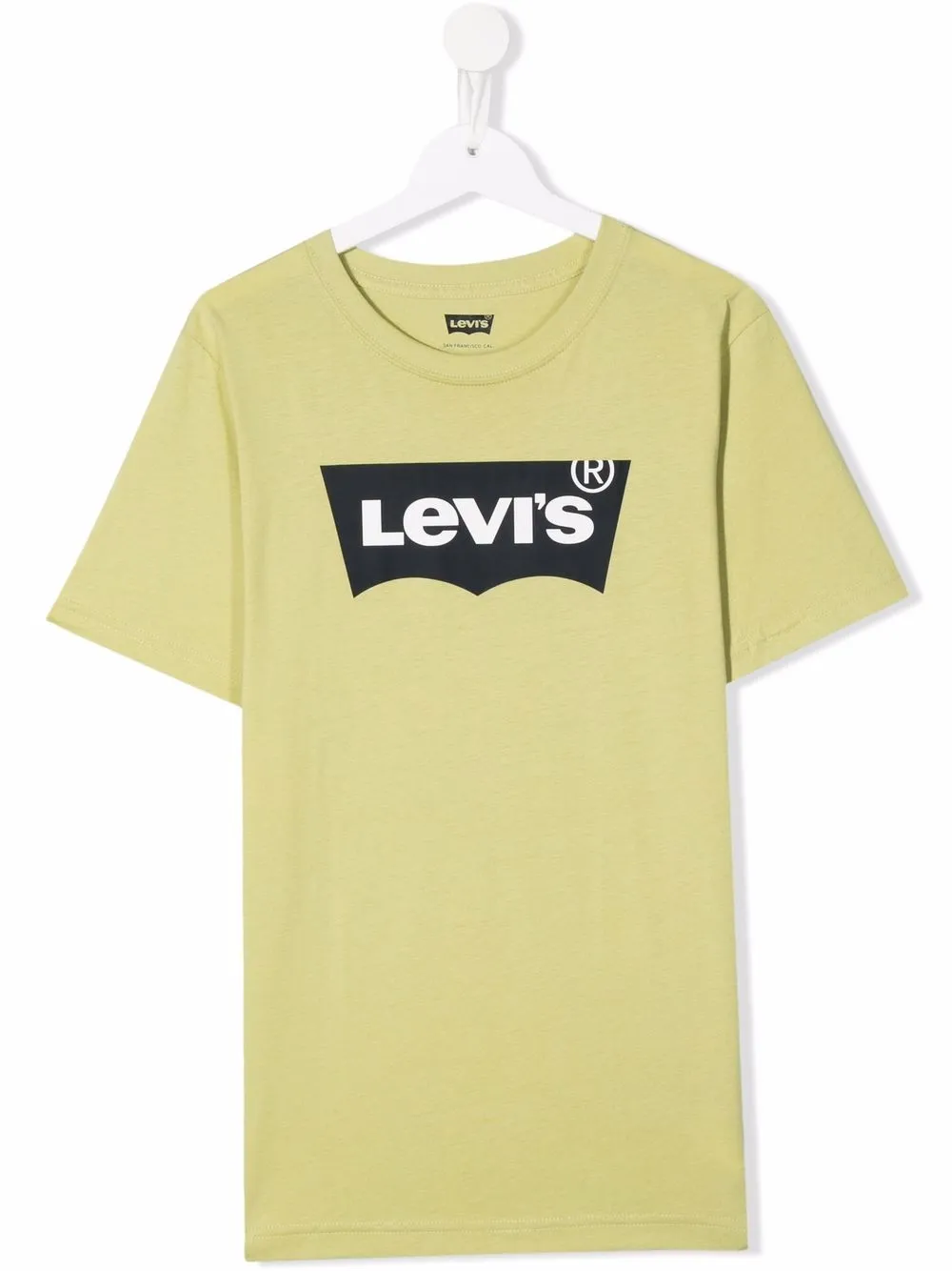 

Levi's Kids TEEN logo-print cotton T-shirt - Green