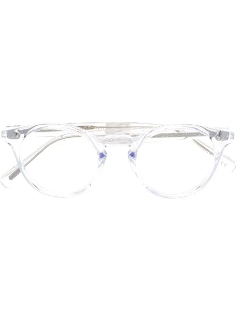 Oliver Peoples transparent-frame glasses