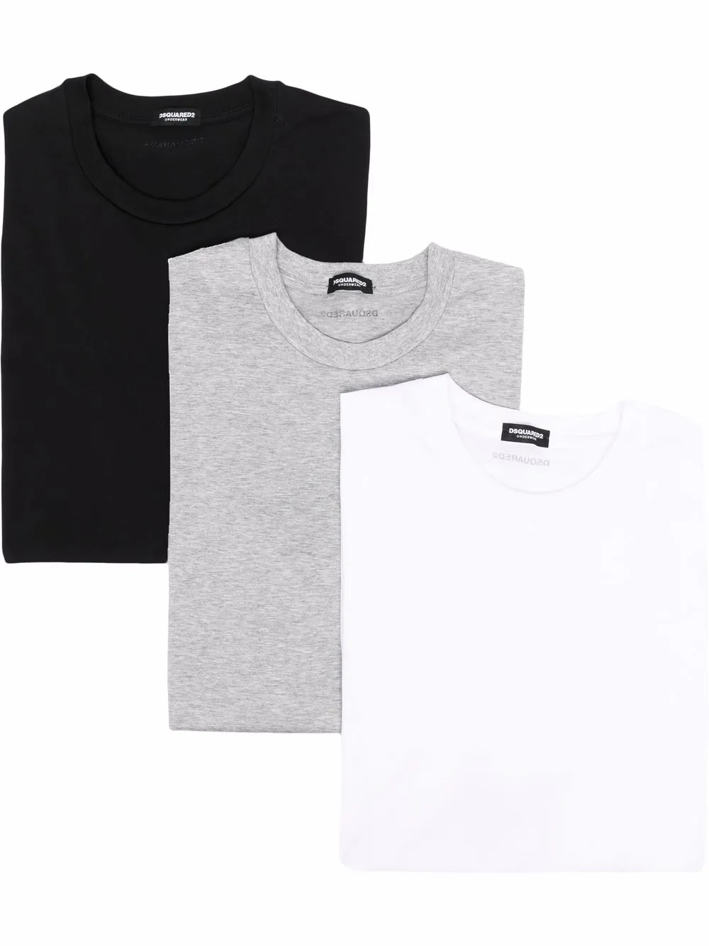 

Dsquared2 short-sleeve cotton T-shirt (set of three) - Black