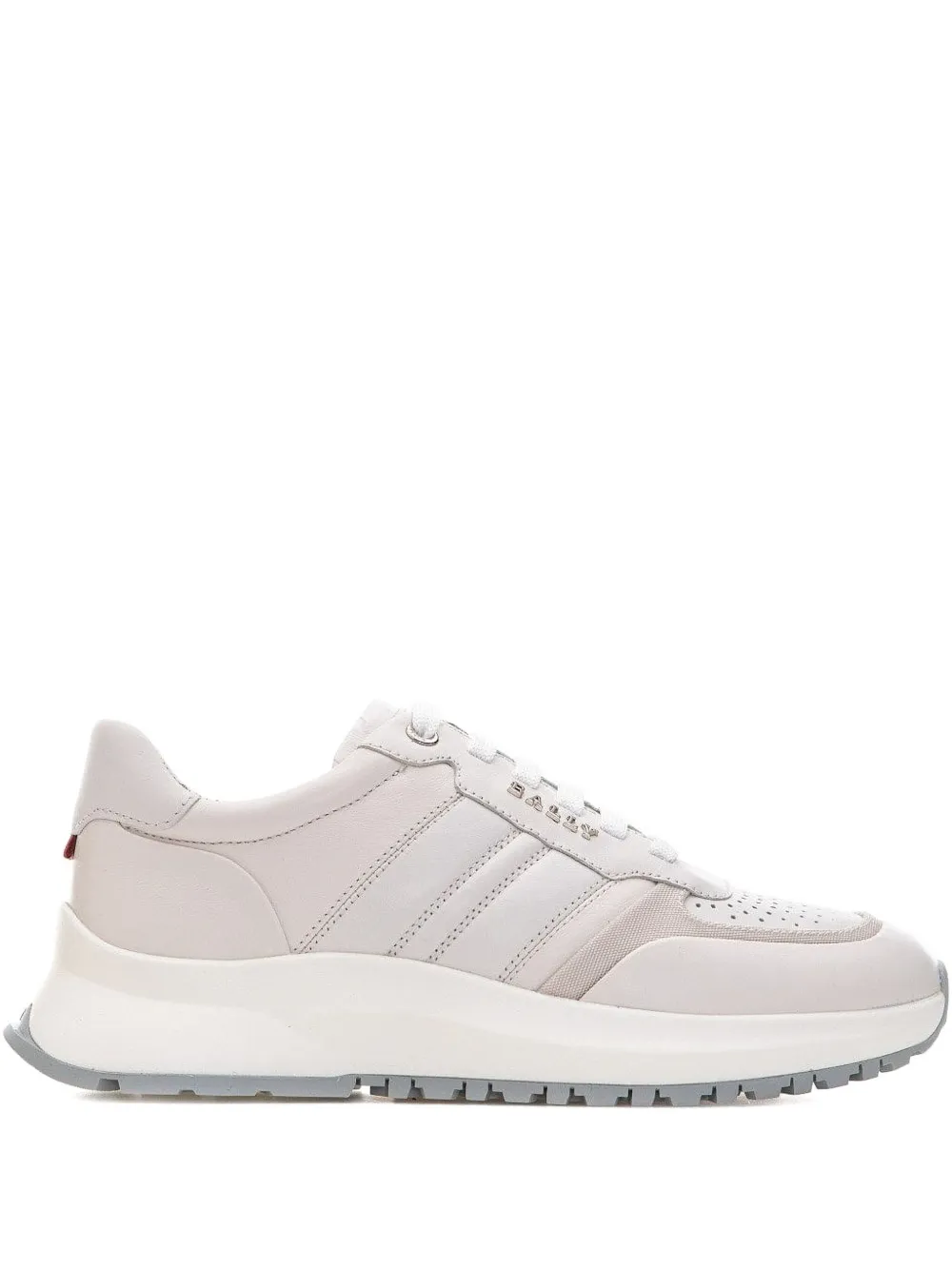 Bally leather panelled sneakers White