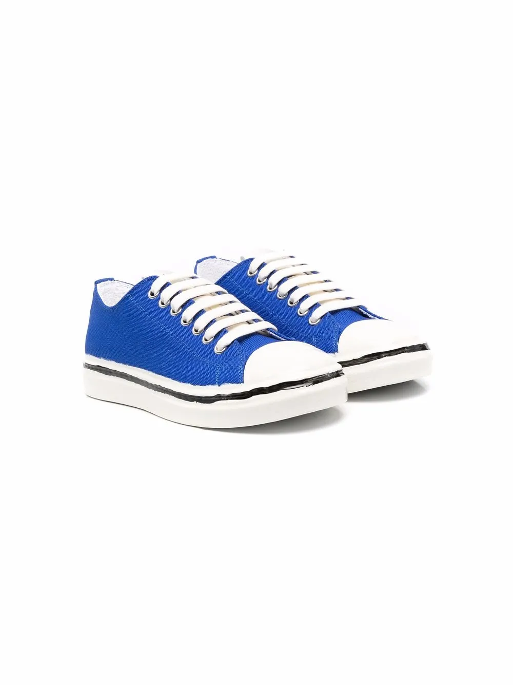 

Marni Kids tenis con agujetas - Azul