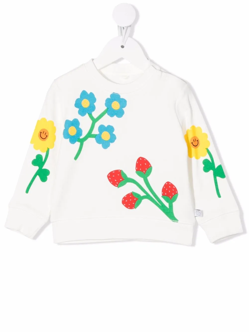 

Stella McCartney Kids flower print T-shirt - White