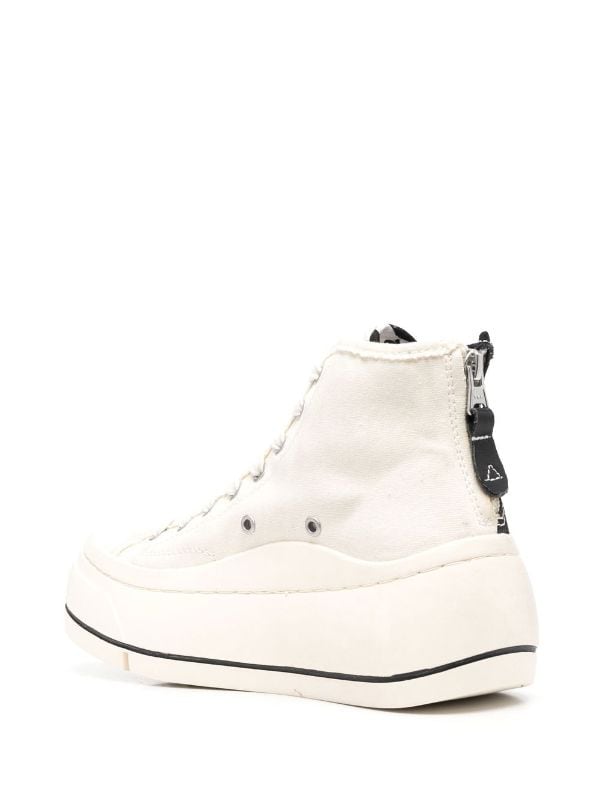 R13 two tone Platform Sneakers Farfetch