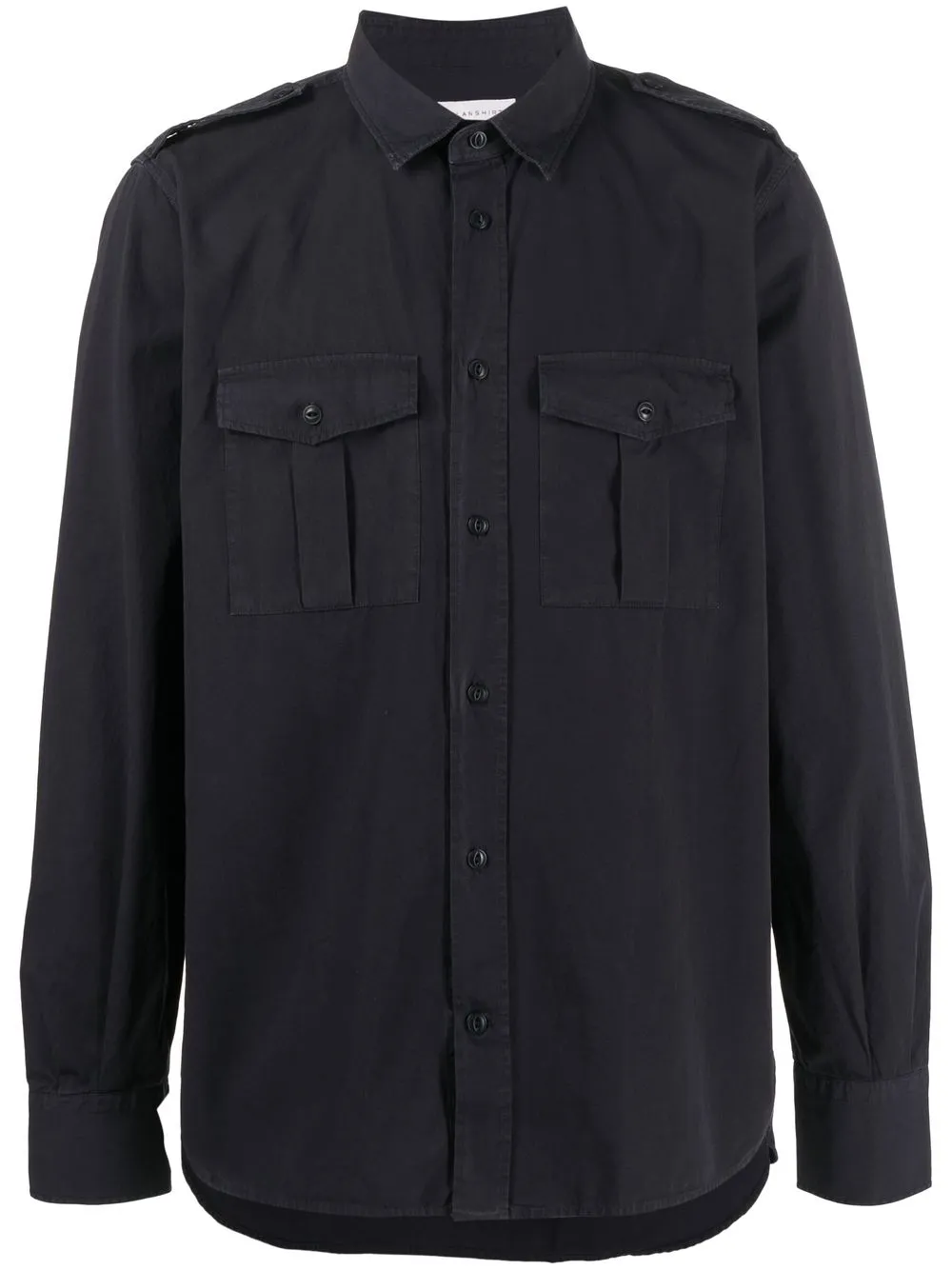 

Glanshirt buttoned patch-pocket shirt - Blue