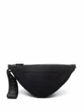 Prada Triangle logo-embossed bag - Black