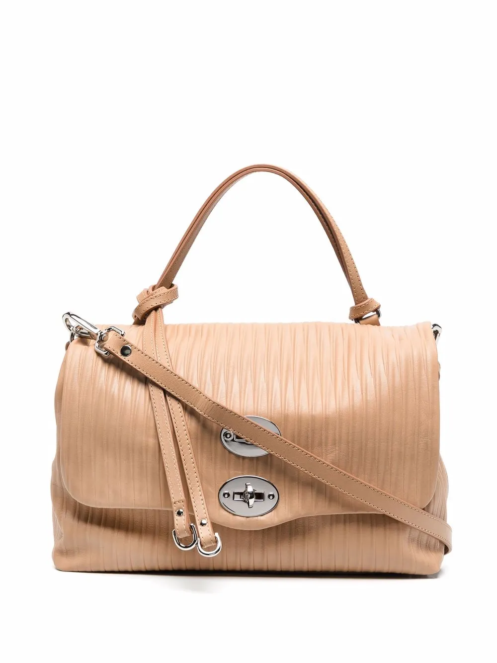 

Zanellato Postina A'plisse tote bag - Neutrals