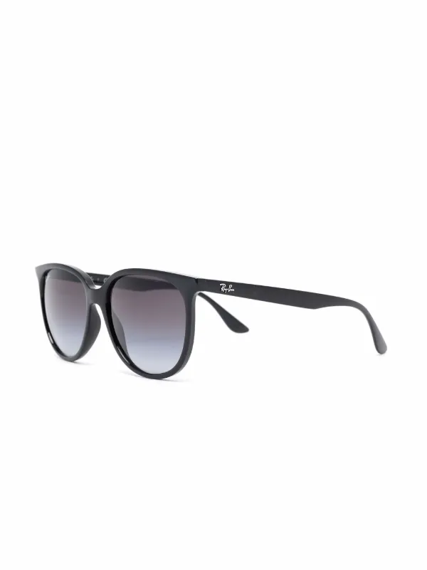 Ray-Ban スクエアフレーム サングラス | ブラック | FARFETCH JP