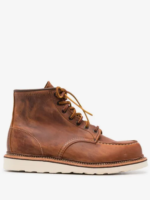 Red Wing Shoes lace-up boots