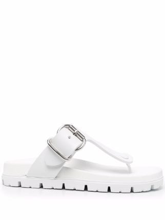 Prada lug sole Flat Sandals Farfetch