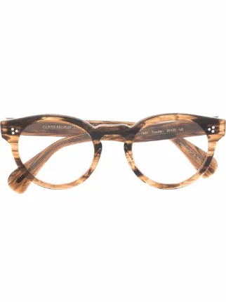 Oliver Peoples tortoiseshell-frame Glasses - Farfetch