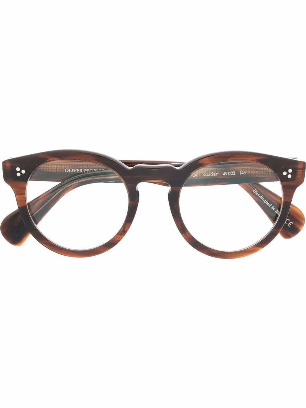 

Oliver Peoples lentes con armazón estilo carey - Marrón