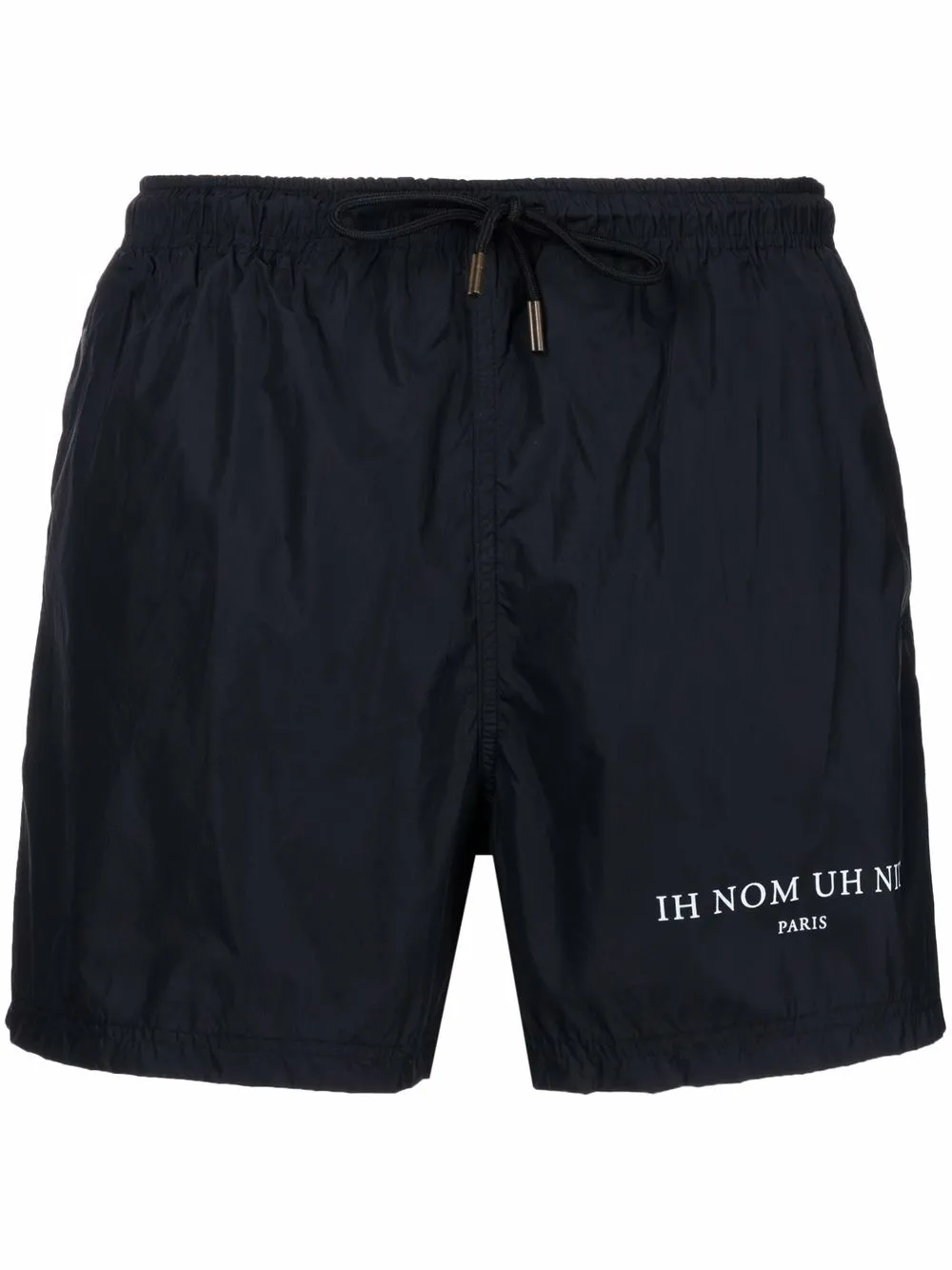 

Ih Nom Uh Nit shorts de playa con logo estampado - Negro