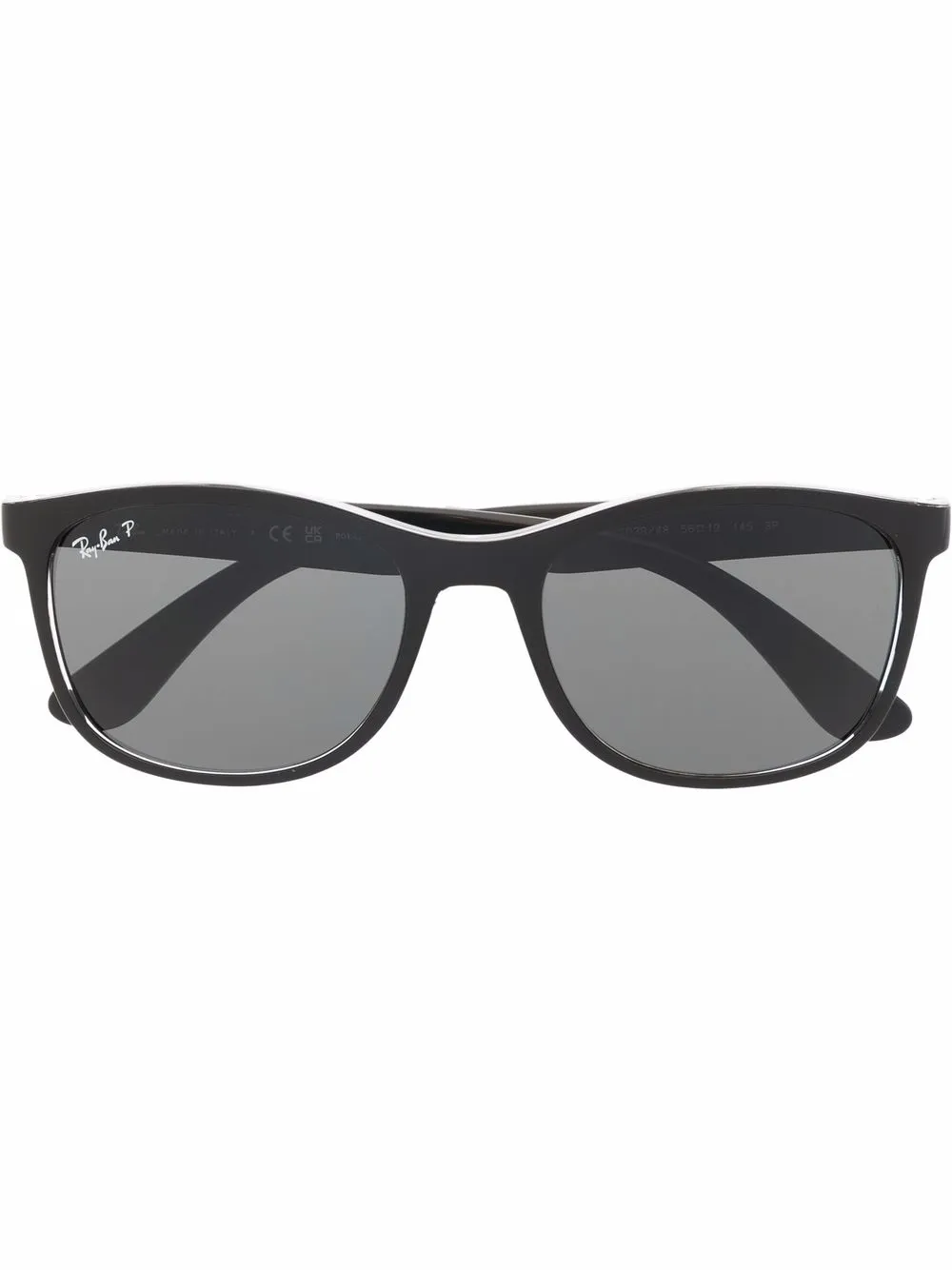 Ray-Ban square-frame sunglasses | Black | Image 1